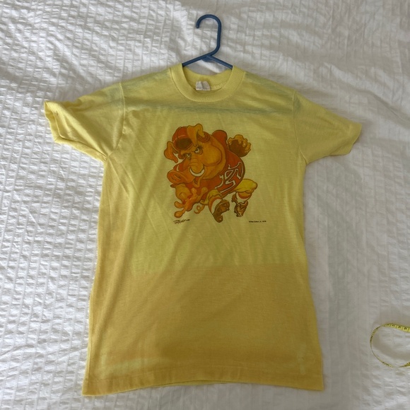 Arkansas Razorbacks 1970s single stitch tshirt - Picture 2 of 7